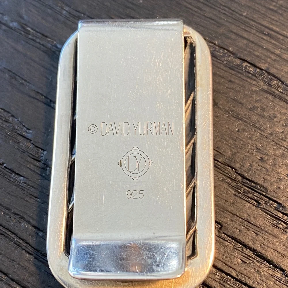 David Yurman Estate Large Cable Money Clip